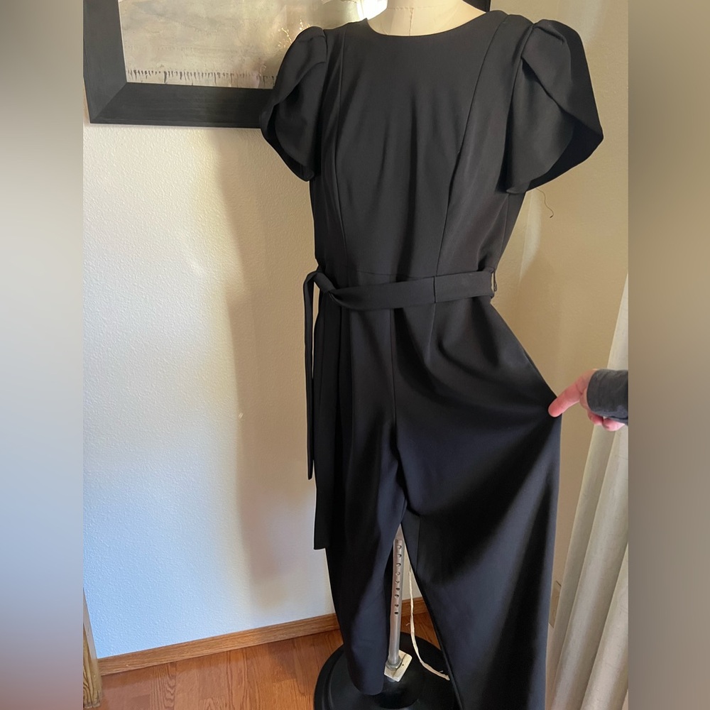 Calvin Klein black pants suit size 6